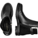 Tommy Hilfiger Leather Ankle Boots - Black