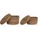 House Nordic Desio Nature Basket 24cm 24cm 2pcs