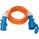 Brennenstuhl Brennenstuhl-1167650610-Alargador eléctrico IP44 H07RN-F 3G con clavijas y conectores CEE 230V/16A (10 m x 2,5 mm)
