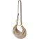 Chloé Small Bracelet Hobo Bag in Grained Leather - Motty Grey
