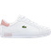 Lacoste Junior's Powercourt Sneakers - White/Light Pink