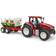 Bruder Roadmax Tractor with Forwarding Trailer & 3 Tree Trunks 03453