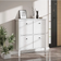 Hanah Home Elspet White Skostativ 98x104cm