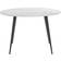 Beliani Odeon Marble Effect White Dining Table 120cm