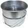 B Company Bucket Black/Silver Stearinlys 2stk