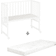 Roba Stuben- & Beistellbett 3in1 mit Barriere + Matratze