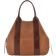 Hogan Hogan Script Medium Shopping Bag - Brown
