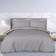 Sleepdown Double Duvet Cover Grey (200x200cm)