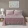 Beautyrest King Oversized Cotton Flannel 4 Piece Set Bed Sheet Red (203.2x198.1cm)