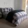 OHS Teddy Fleece Duvet Cover Grey (200x200cm)