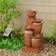 Teamson Home 4-Tier Cascading Bowl Solar Powered Water Fountain 28.7"