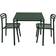 Cane-Line Bliss Matbord 80x81 cm Dark Green