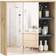 Homcom Wall-Mounted Mirrored Bathroom Cabinet with Shelves