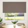 vidaXL Roller Blind Blackout Coffee 160 x 175 cm Fabric Width 156.6 cm Polyester