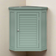 Teamson Home Glancy Removable Corner Wall Cabinet