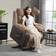 Homcom Power Lift Riser and Recliner Chair Brown Armchair
