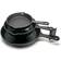Buckingham Pre-Seasoned Cast Iron Set of 3 16 to 20 and 25 cm