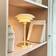 Dyberg Larsen DL20 Portable Opal Brass Table Lamp