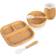 Tiny Dining Bamboo Segmented Baby Weaning Set 5pc