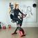 Sportnow Folding Exercise Bike with Arm Bands