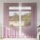 vidaXL Voile Gardiner Med Öglor 2 St Lila 140x245 cm