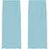 vidaXL Voile Gardiner Med Öglor 140 x 225 cm Set Of 2 140x225cm