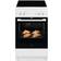 Electrolux Keramisk Komfur LKR54001NW Hvid