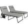 OutSunny Folding Sun Loungers Set of 2