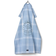 Lexington Botanical Checked Org Cotton Kitchen Towel 50x70 Viskestykke Blå (70x50cm)