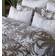Halvor Bakke Sengesett 200 x 220 cm Dynetrekk Hvit, Beige (220x200cm)