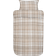 Høie of Scandinavia Flonel Sengetøj 140x220 cm David Brun Dynebetræk Brun (220x140cm)