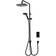 Triton Envi 9.0KW Dual Thermostatic Electric Shower Black
