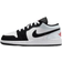 Nike Air Jordan 1 Low SE GS - White/Black/Matte Silver/Fire Red