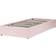 Beliani Ottoman Dinan 90 x 200 cm Pink Frame Bed