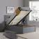 Birlea Phoenix Single Ottoman and Mattress 90 cm Frame Bed