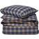 Lexington Flannel Dynetrekk Blå, Beige (200x140cm)