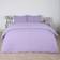 OHS Seersucker Duvet Cover Purple (200x135cm)