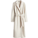 H&M Brushed-Finish Tie-Belt Coat - Light Beige