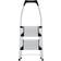 Hailo inklapbare trap Living Comfort Plus zilver, zwart 2 119 cm