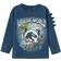 Name It Jolly Jurassic Shirt - Saffier/Grijs/Appel/Wit