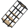 Regalux Corner 5 Level Black Reolsystem 70x180cm