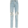 Purple Brand Ripped Knee Blowout Slim Jeans - Light Indigo