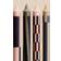 Hay Pattern Blue/Light Pink Stearinlys 24cm 4stk