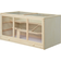 Pawhut Wooden Hamster Cage with Tray 115x57x55cm