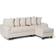 Hykkon Mitzi Cream Sofa 196cm 3 Seater