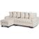 Hykkon Mitzi Cream Sofa 196cm 3 Seater