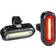 Kryptonite Avenue F-150 Front & R-75 Rear LED COB Bicycle Indicator Lights Set