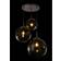 Globo Lighting Varus Glass Brown/Amber Pendant Lamp ∅ 51cm
