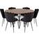 Venture Home Hjallese Black/Brown Tischgruppe 140cm 5Stk.