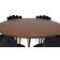 Venture Home Hjallese Black/Brown Spisegruppe 140cm 5st